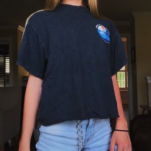 BRANDY MELLVILE GRAPHIC T SHIRT SURF